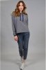 Bluza damska z kapturem PALMYRE AW 22/23 - Harcour - monogram